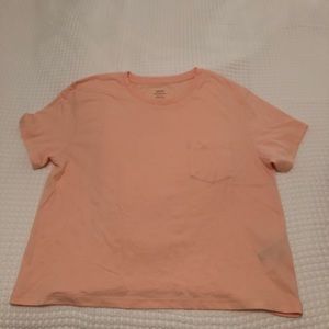 Women’s grana Pima box tee in rose beige M